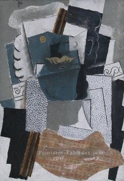  1914 Art - Homme à la moustache 1 1914 Cubisme